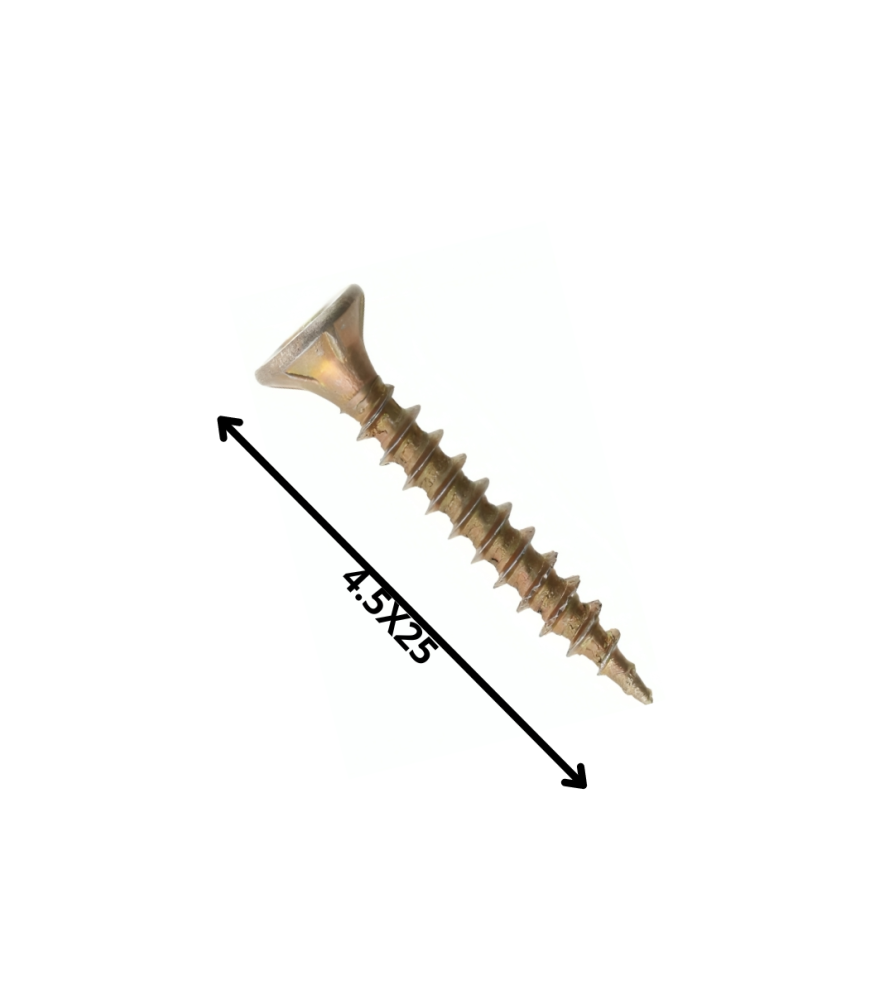 Tornillo Madera Aglomerado (45x 25)