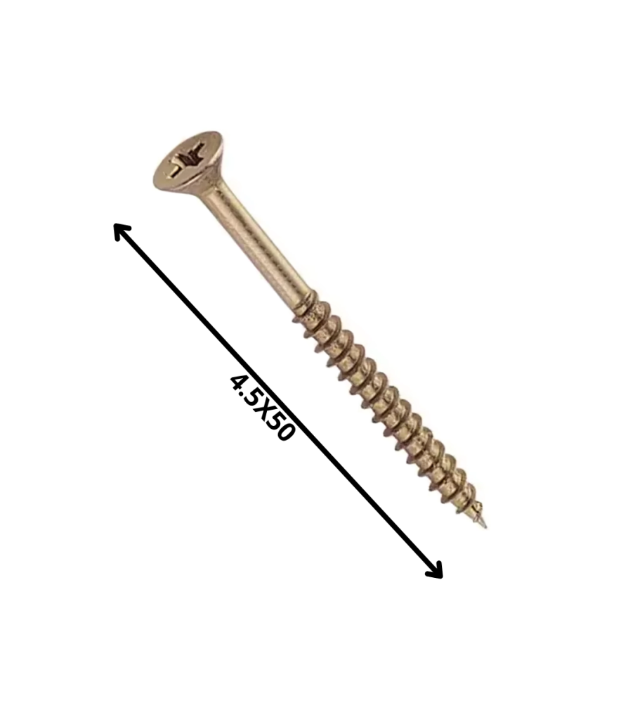 Tornillo Madera Aglomerado (45x 50)