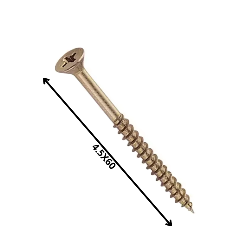Tornillo Madera Aglomerado (45x 60)