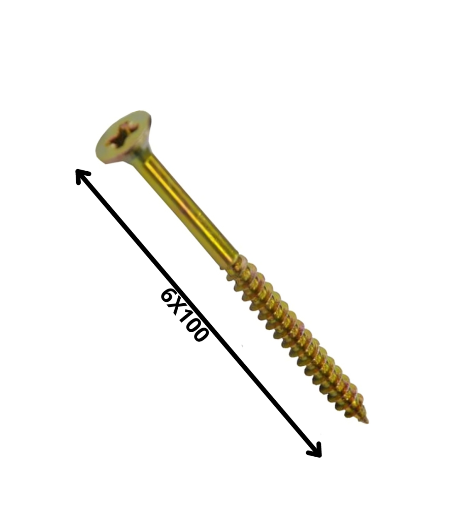 Tornillo Madera Aglomerado (60x100)