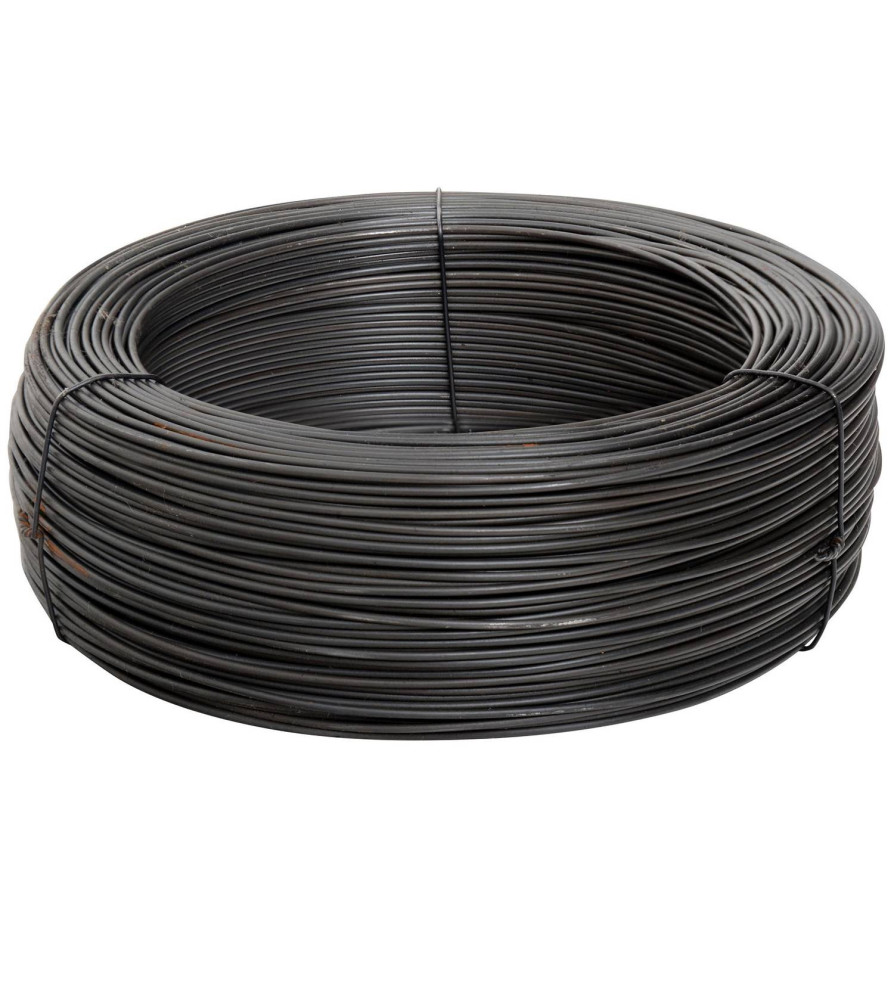 Alambre Negro Recocido N-14 Rollo 1 Kilo ( 51 Mt/k