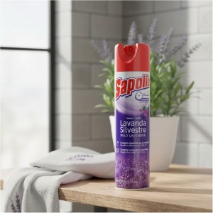 SAPOLIO DESODORANTE AMBIENTAL LAVANDA 360 CC