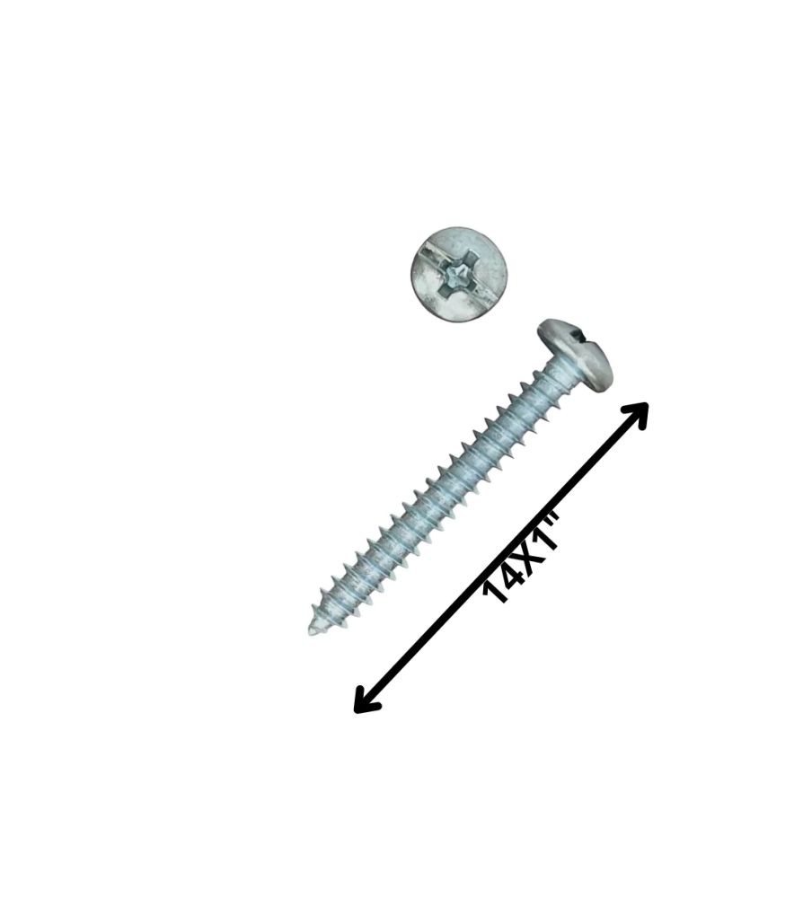 Tornillo Roscalata Cabeza Bindin 1 X 14