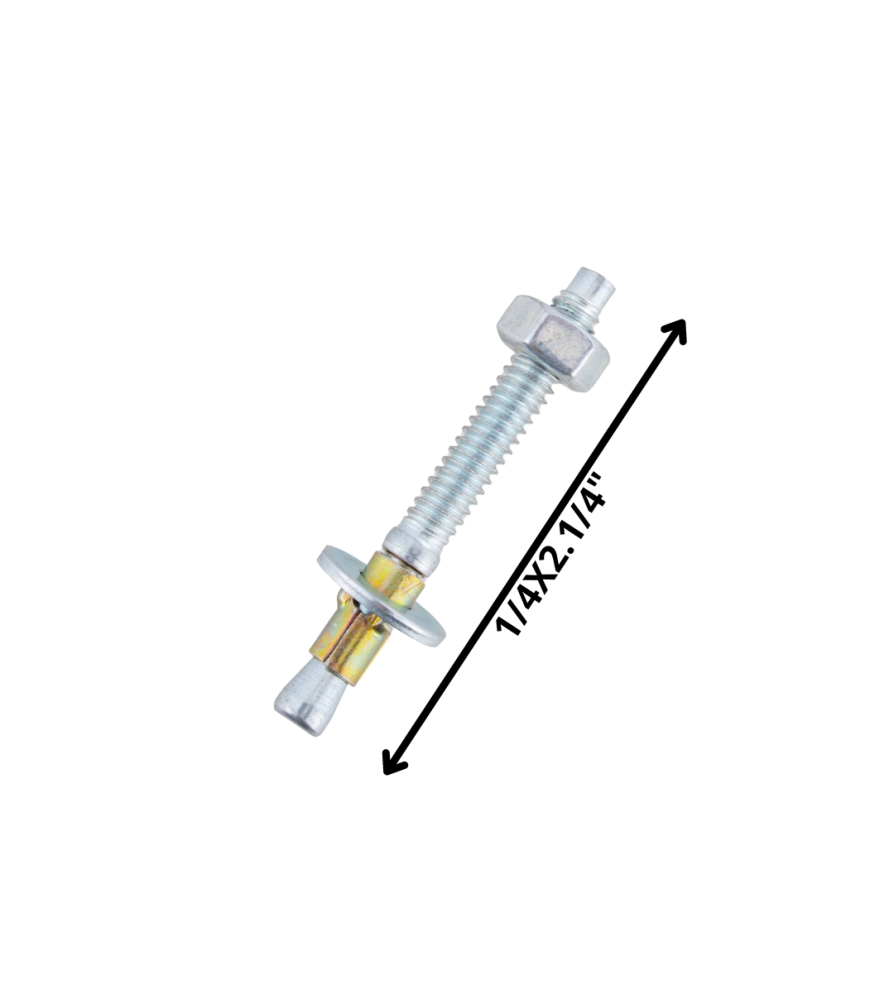 Perno Anclaje C/tuerca (06) 1/4 X 2 1/4
