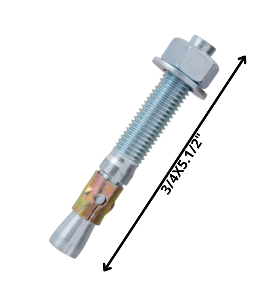 Perno Anclaje C/tuerca (19) 3/4 X 5 1/2