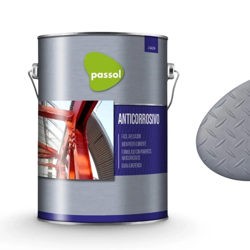 ANTICORROSIVO PASSOL ALQUIDICO 1 GL GRIS