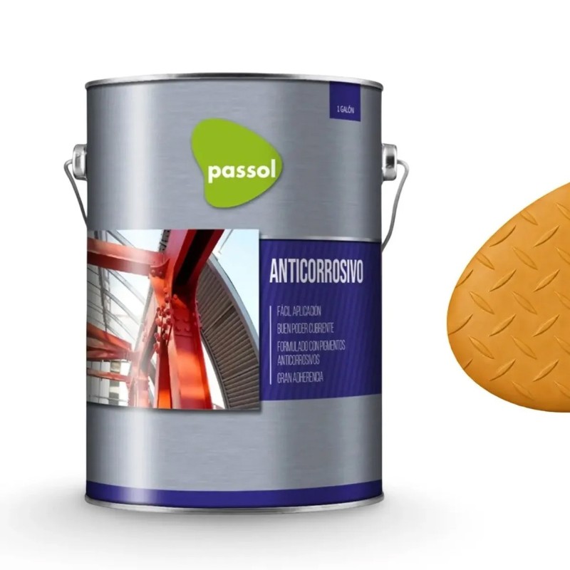 ANTICORROSIVO PASSOL ALQUIDICO 1 GL OCRE