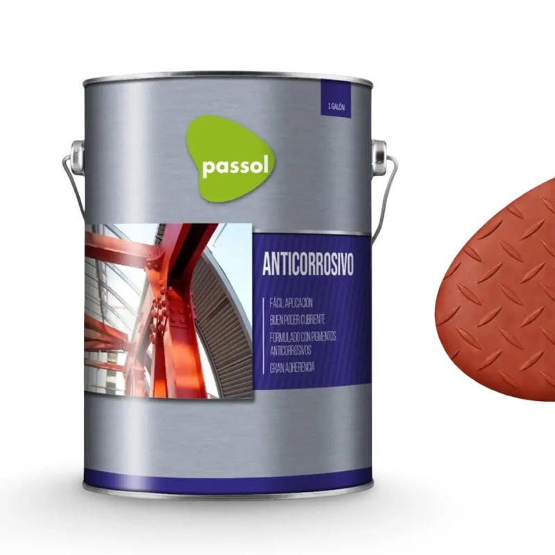ANTICORROSIVO PASSOL ALQUIDICO 1 GL ROJO OXI