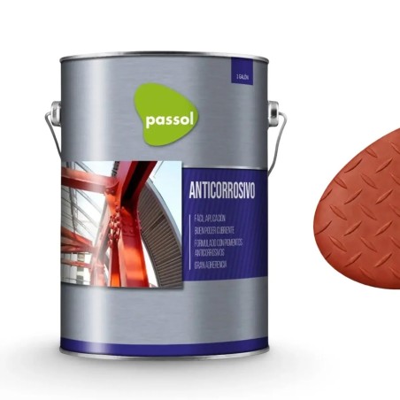 ANTICORROSIVO PASSOL ALQUIDICO 1 GL ROJO OXI