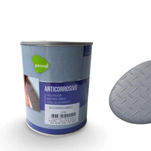 ANTICORROSIVO PASSOL ALQUIDICO 1/4 GL GRIS