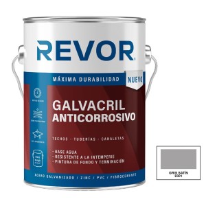 Anticorrosivo Revor Galvacril 1 Gl Gris - Socodima.cl