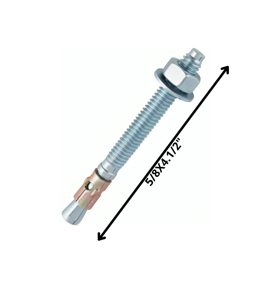 Perno Anclaje C/tuerca (16) 5/8 X 4 1/2