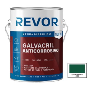 Anticorrosivo Revor Galvacril 1 Gl Verde Musgo - Socodima.cl