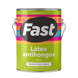 Latex Fast Antihongo Tricolor 1 Gl Morado - Socodima.cl