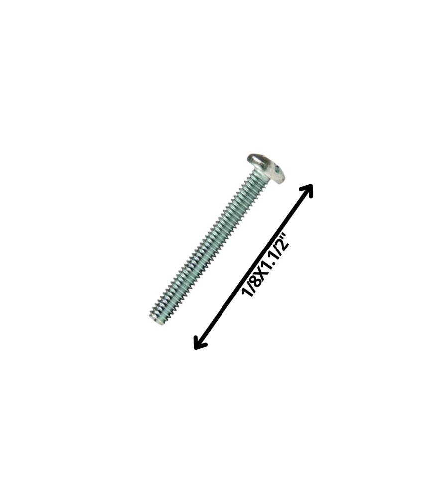 Perno Cocina Cabeza Redonda (03) 1/8 X 1 1/2