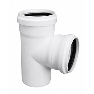 Tee Pvc Sanitario Blanco C/goma 160 Mm - Socodima.cl