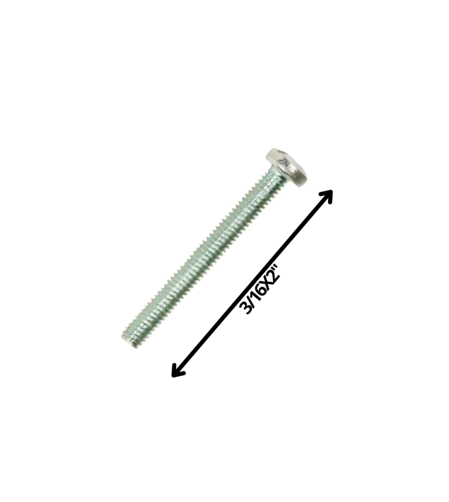 Perno Cocina Cabeza Redonda (05) 3/16 X 2