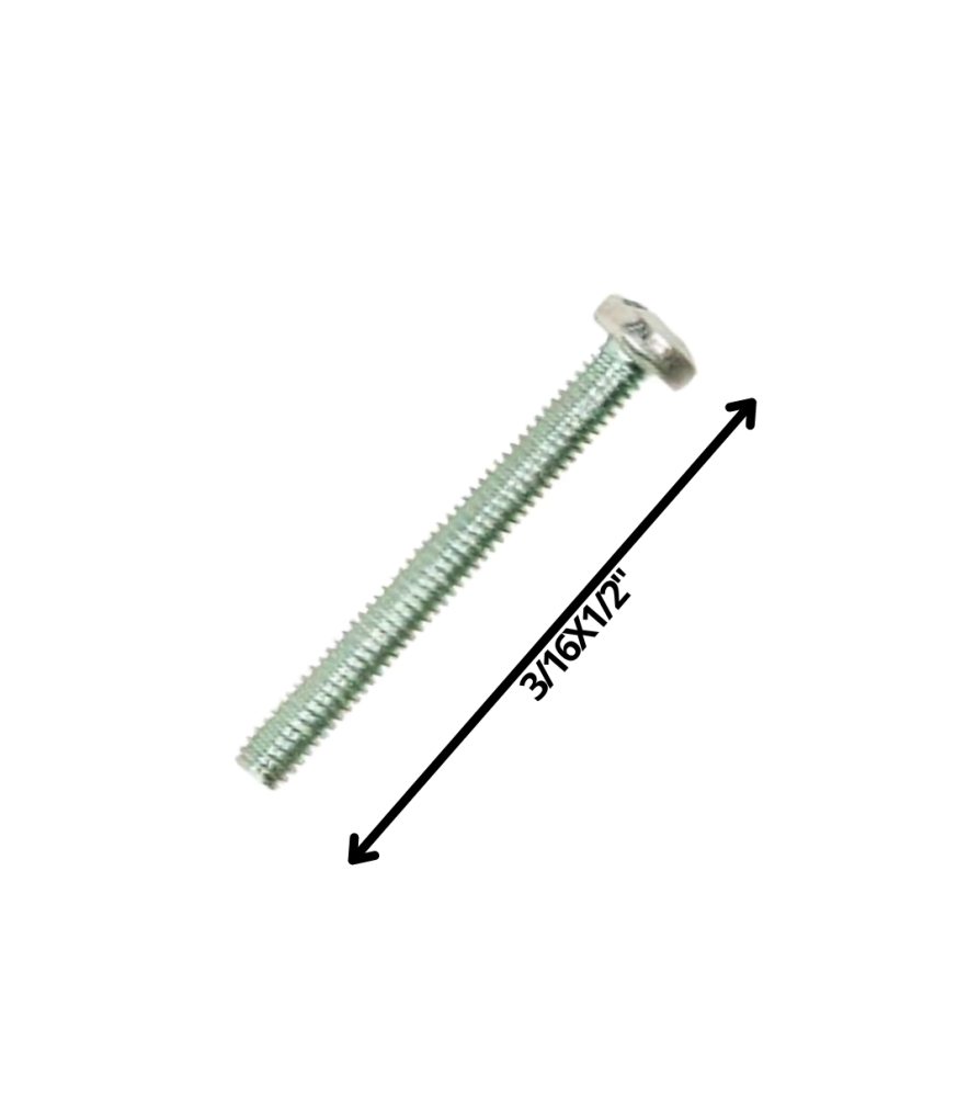 Perno Cocina Cabeza Redonda (05) 3/16 X 2 1/2