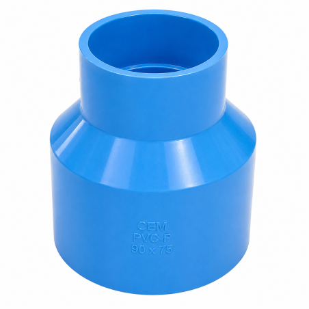 BUJE REDUCCION LARGO CEM PVC PRESION  90X75 MM