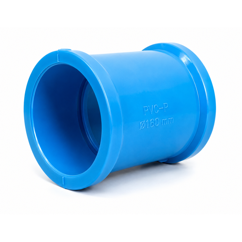 Copla Pvc Presion Hidraulico Cementar 160 Mm - Socodima.cl