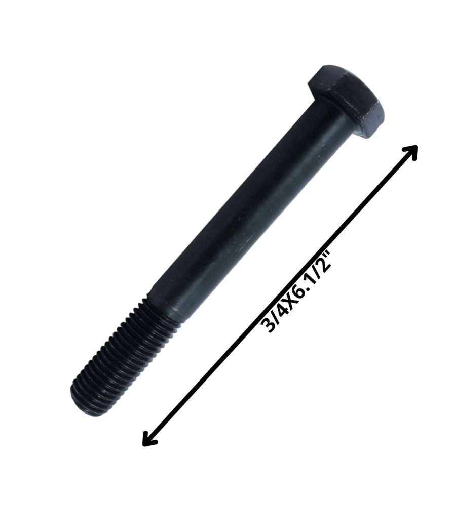 Perno Hexagonal Grado 2 Hilo Cte 3/4 X 61/2 Negro