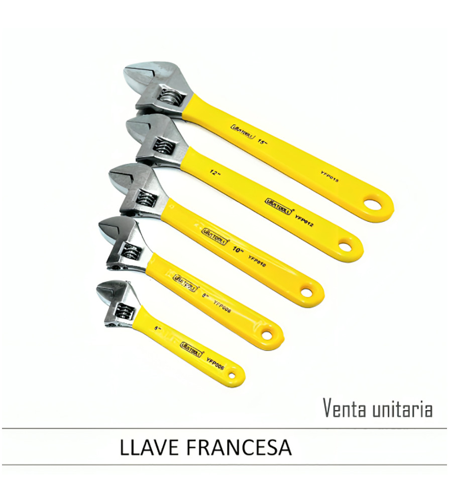 Llave Francesa Uyustools 10" Yfp010