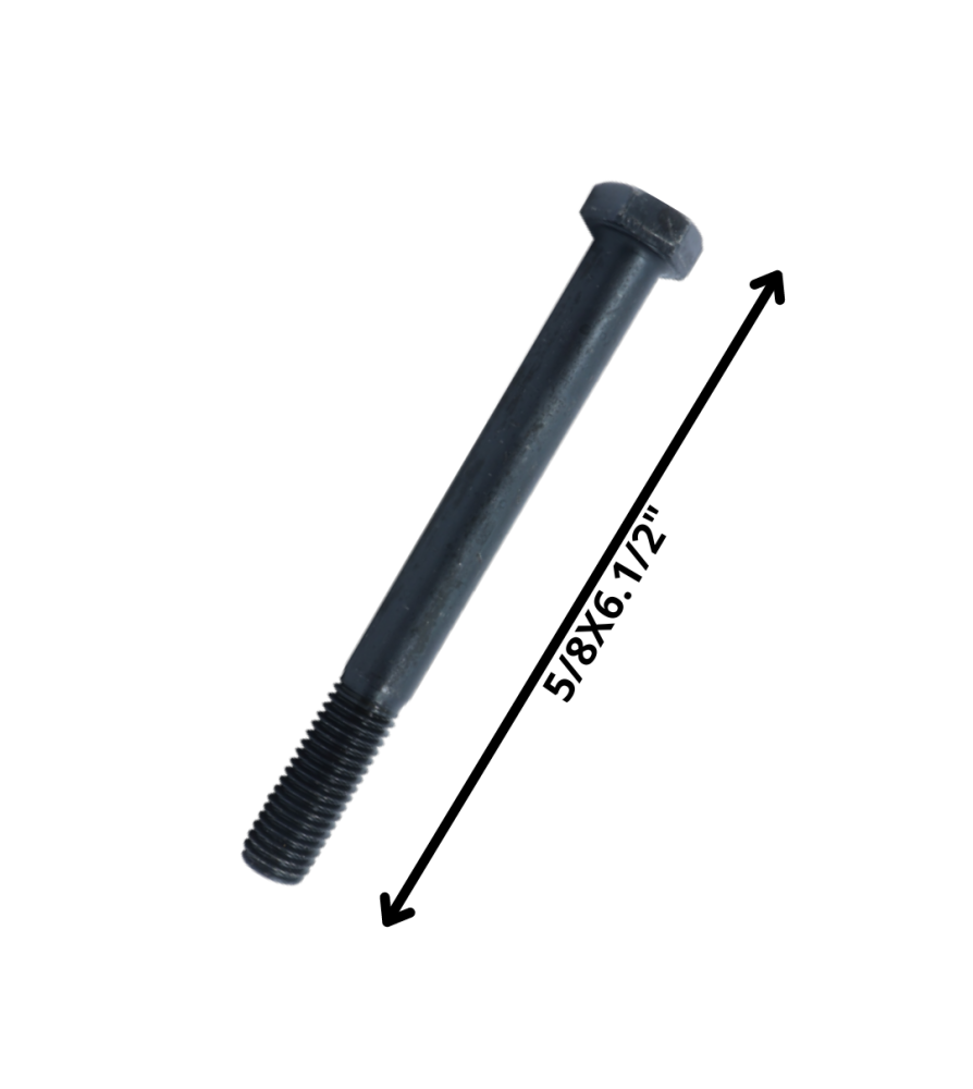 Perno Hexagonal Grado 2 Hilo Cte 5/8 X 61/2 Negro