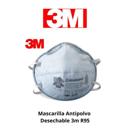 MASCARILLA ANTIPOLVO DESECHABLE 3M R95