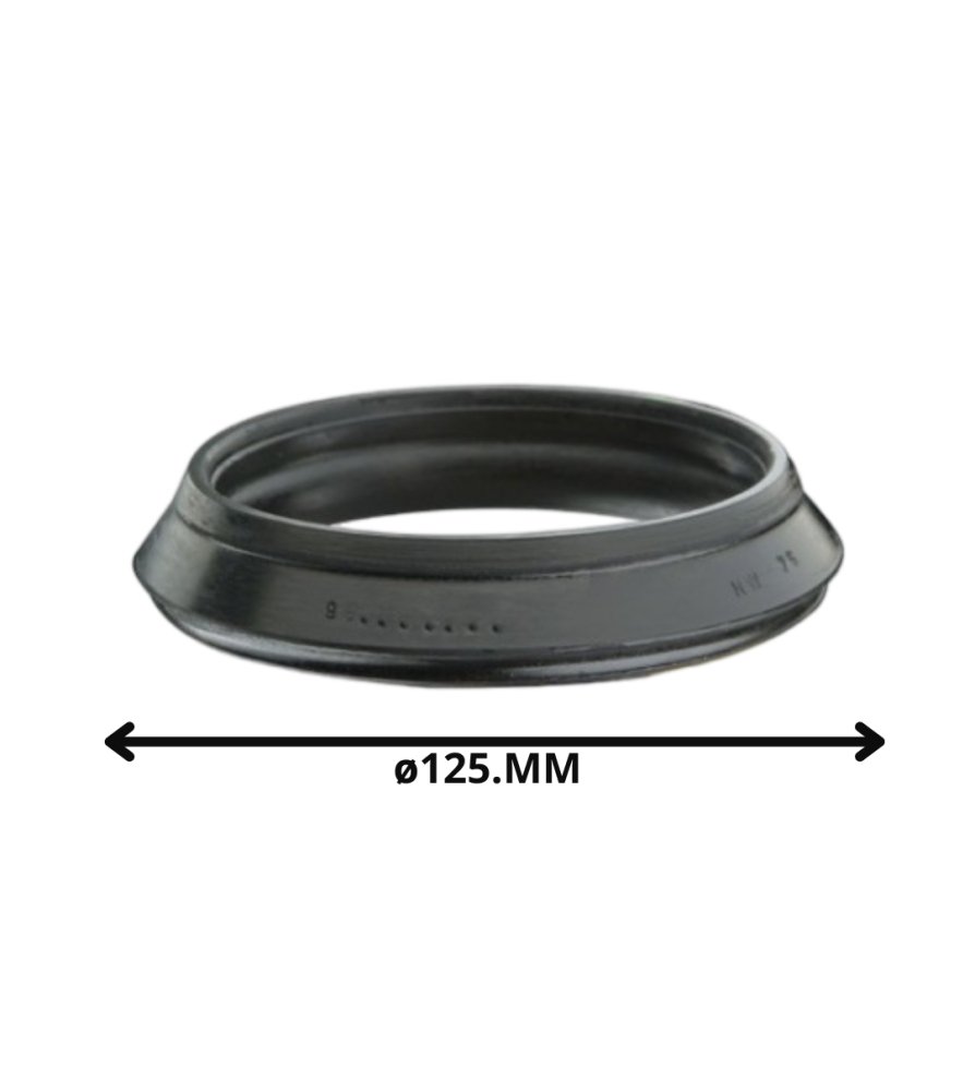 Anillo De Goma Anger Hidraulico 125 Mm 60961