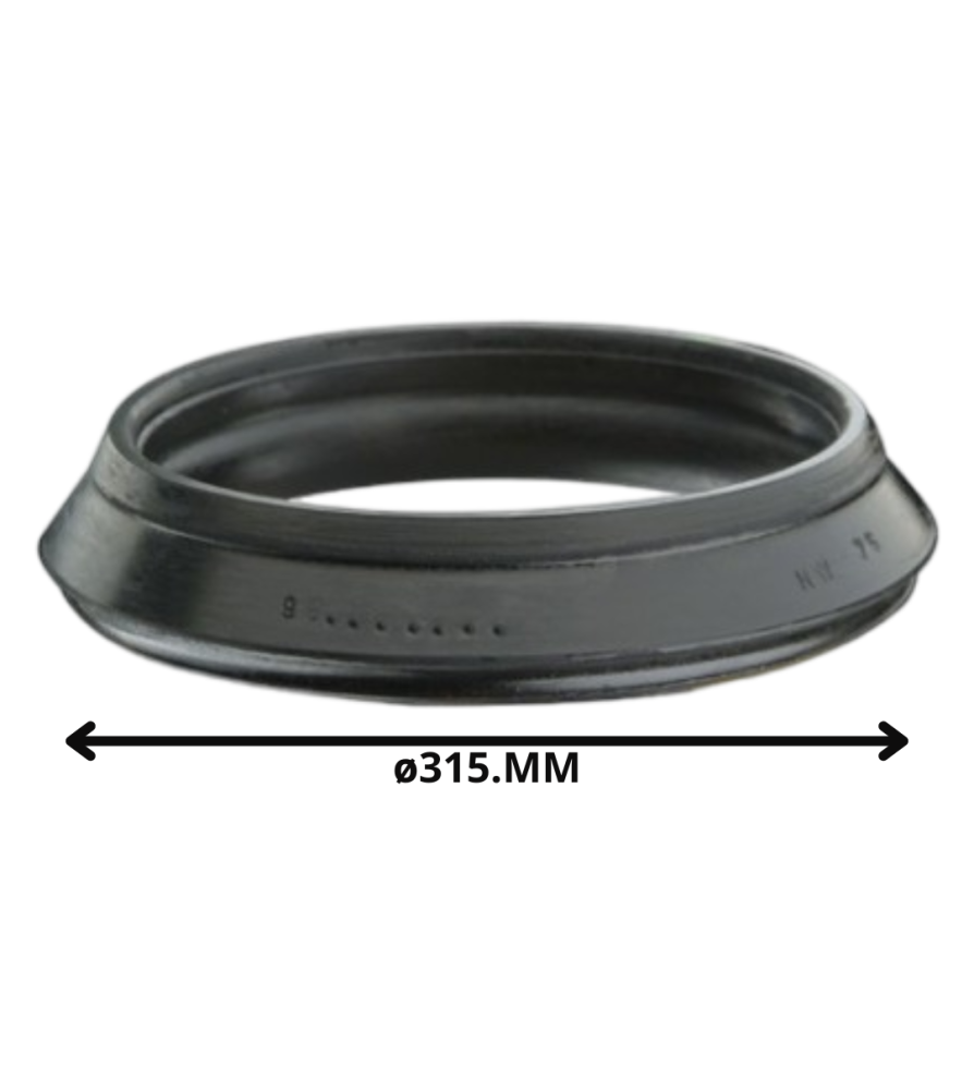 Anillo De Goma Anger Hidraulico 315 Mm 62211