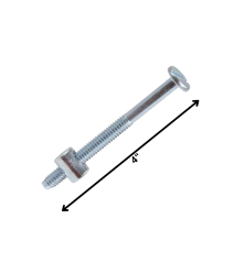 Perno Parafusos Dicromatado...