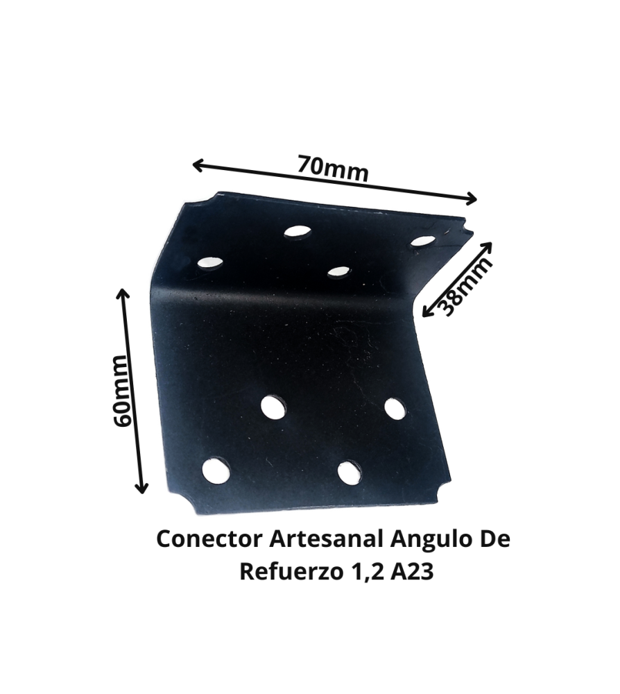 Conector Artesanal Angulo De Refuerzo 1,2 A23