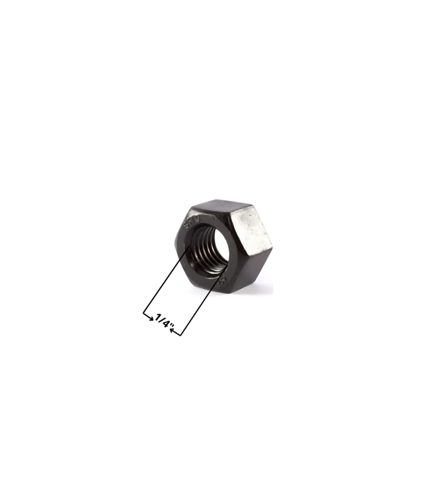 Tuerca Hexagonal 1/4"