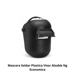 MASCARA SOLDAR PLASTICA VISOR ALZABLE NG ECONOMICA