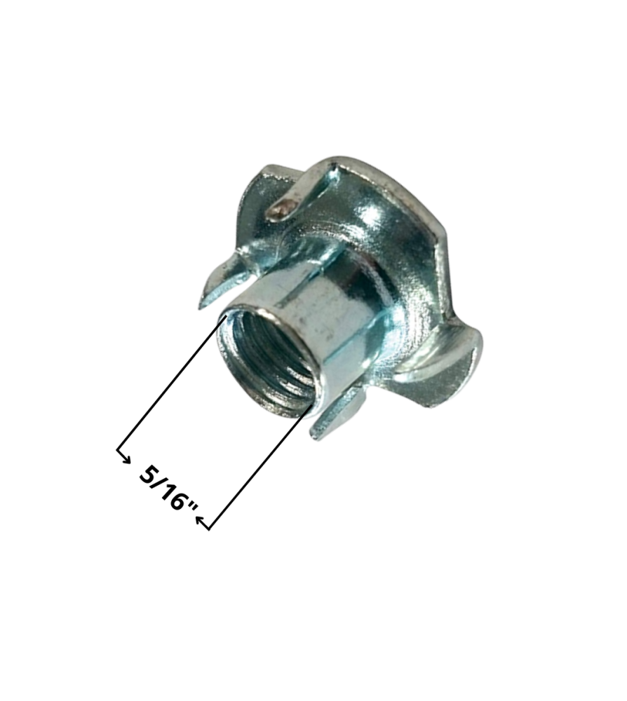 Tuerca Para Mueble 5/16 (arana)