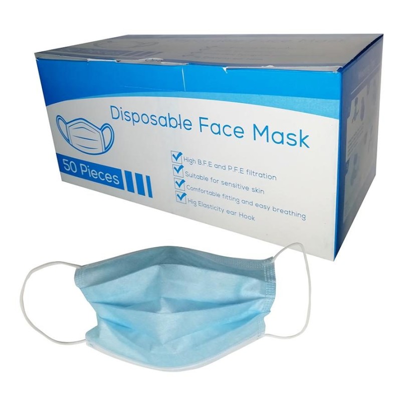 MASCARILLA ANTIPOLVO DESECHABLE X INIDAD