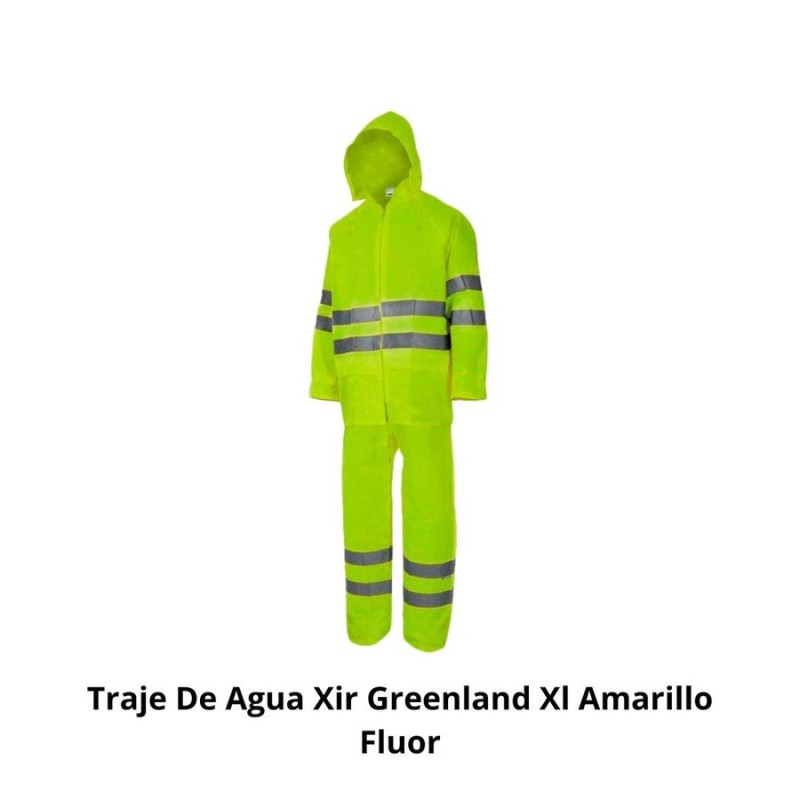 TRAJE DE AGUA XIR GREENLAND XL AMARILLO FLUOR
