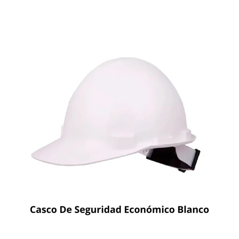 CASCO DE SEGURIDAD PROSEG CON ARNES BLANCO