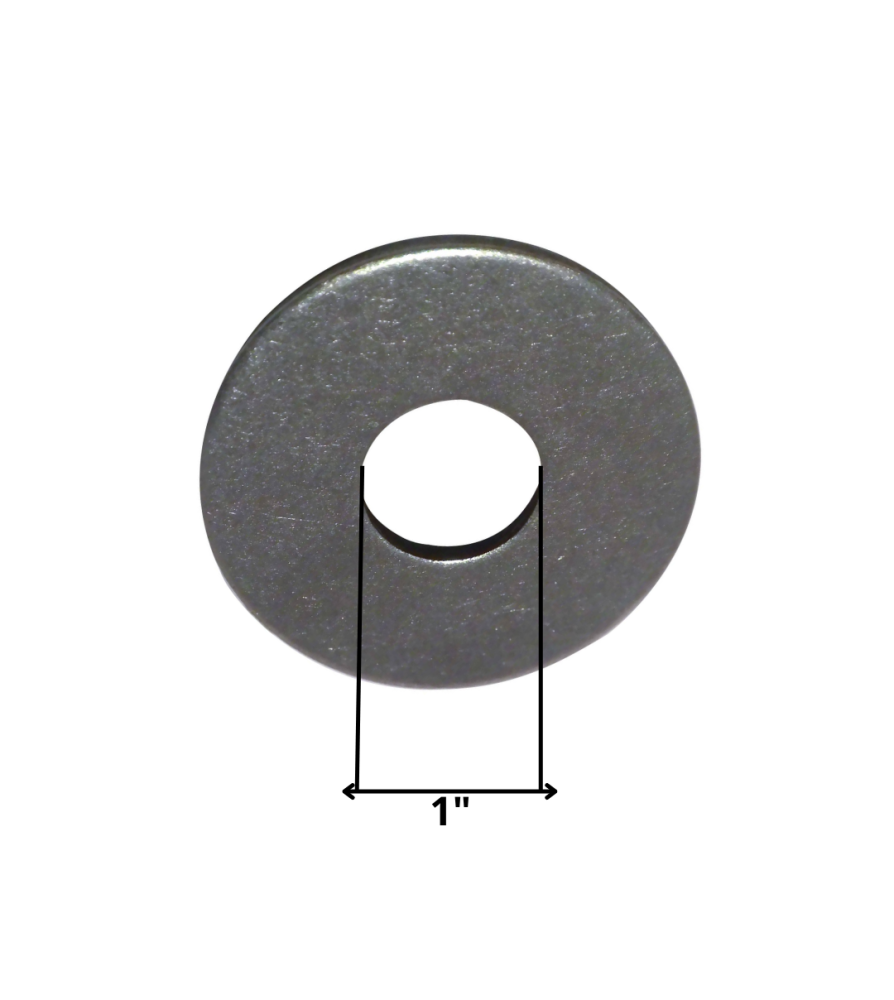 Golilla Plana Corriente Gruesa 1"