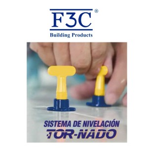 NIVELADOR TORNADO PORCELANATOS 50 UNIDAD 56078