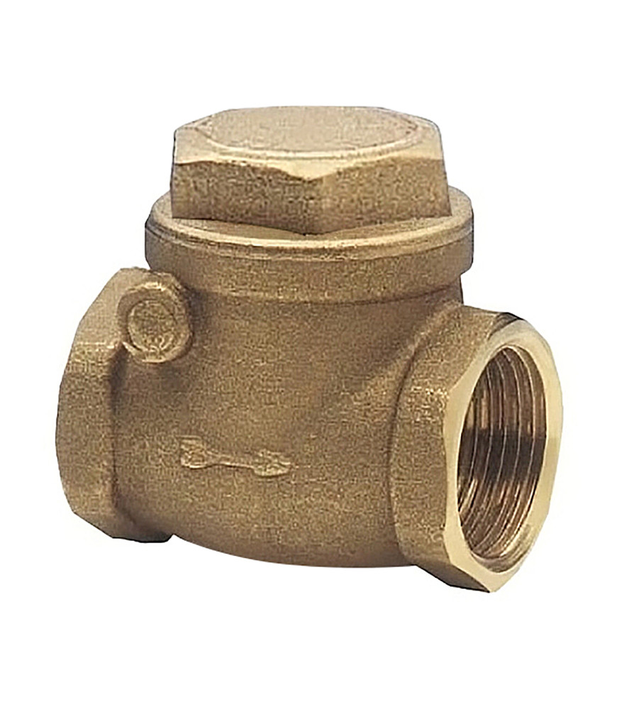 Valvula Retencion Horizontal Bronce S/filtro 1 1/2