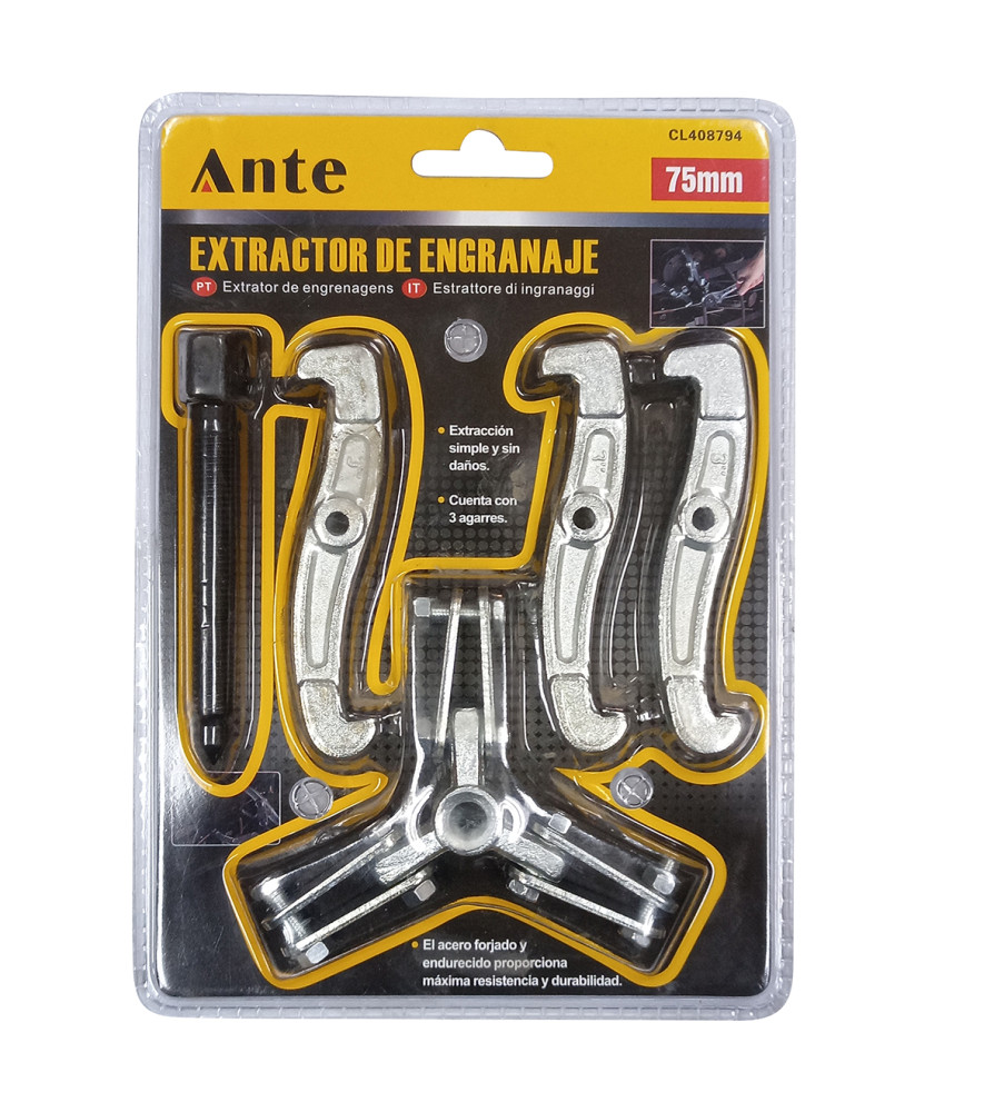 Extractor De Engranaje Ante 75 Mm Cl408794