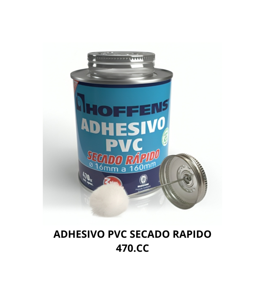 Adhesivo Hoffens Pote 470 Cc Secado Rapi 51641/516