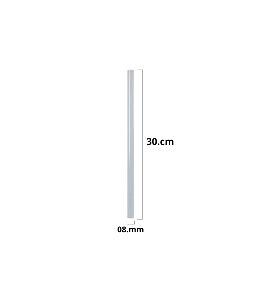 Silicona Barra Pistola Soldar 30 Cm 08 Mm