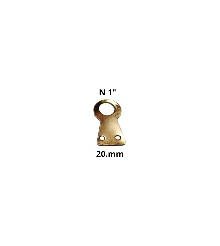 Gancho Colgar Bronceado Botiquin N-1 20 Mm