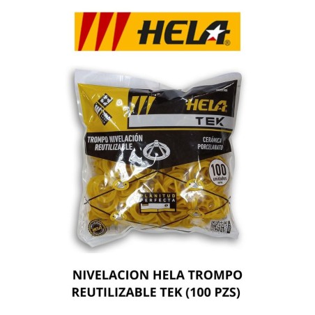 NIVELACION HELA TROMPO REUTILIZABLE TEK (100 PZS)