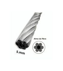 Cable De Acero 5 Mm