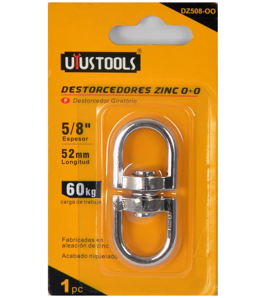 Destorcedor Uyustools Zinc 5/8" -52mm Dz508-oo