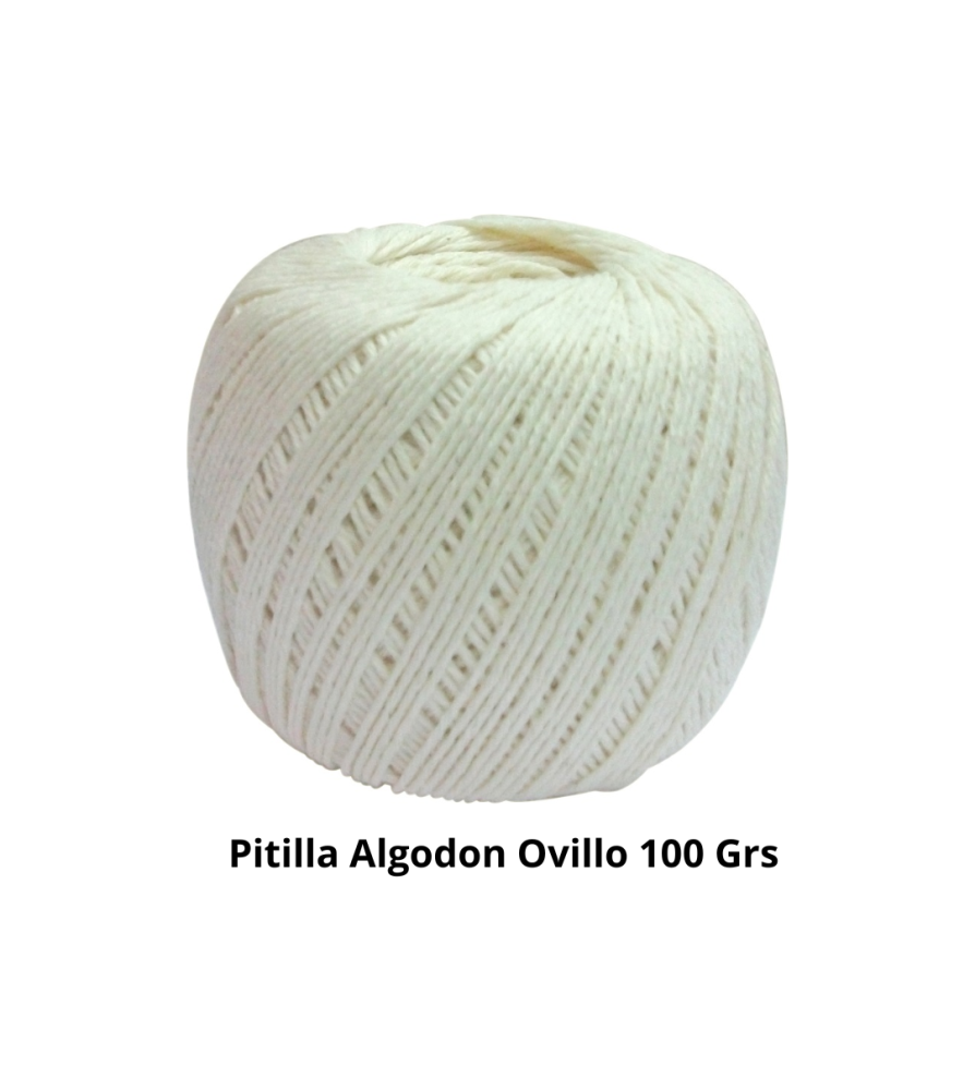 Pitilla Algodon Ovillo 100 Grs