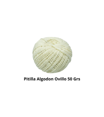 Pitilla Algodon Ovillo 50 Grs